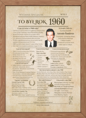kARTA to był rok PREZENT URODZINY