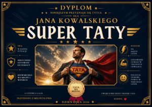 Dyplom Wyjątkowy Tata (Kopia)