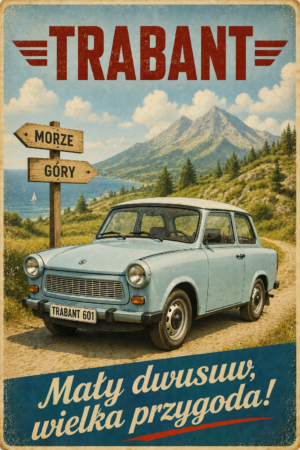 Trabant - mały dwusuw, wielka przygoda