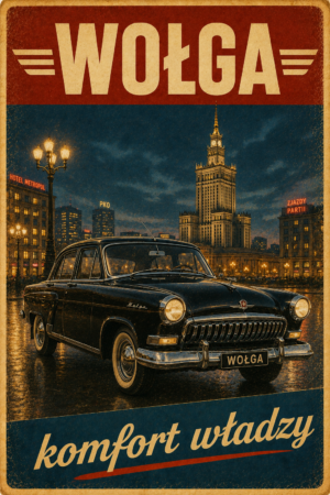 Wołga - komfort władzy (czarna)