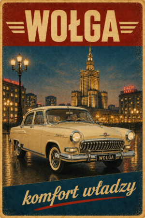 Wołga - komfort władzy (kremowa)