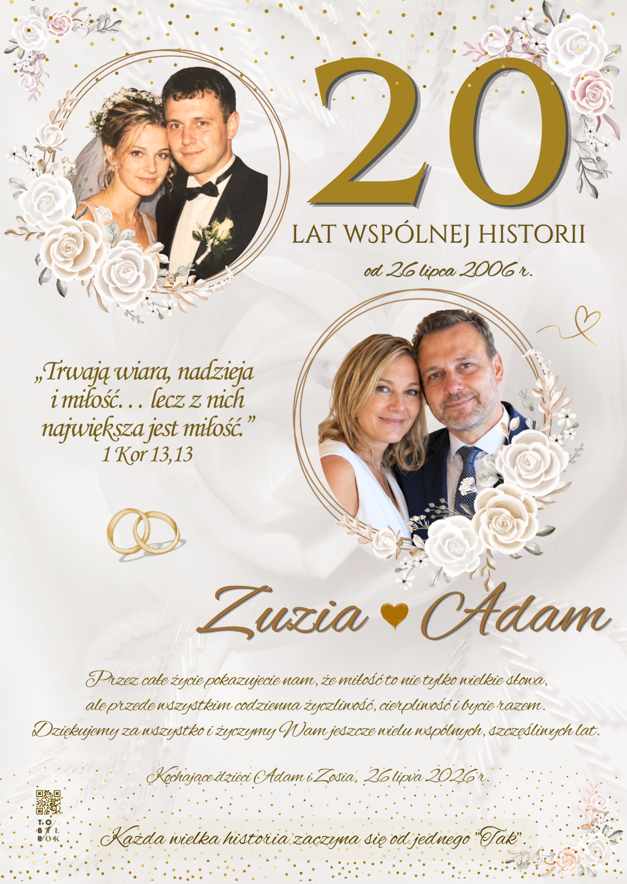 Personalizowana pamiątka rocznicy ślubu - obrazek 16